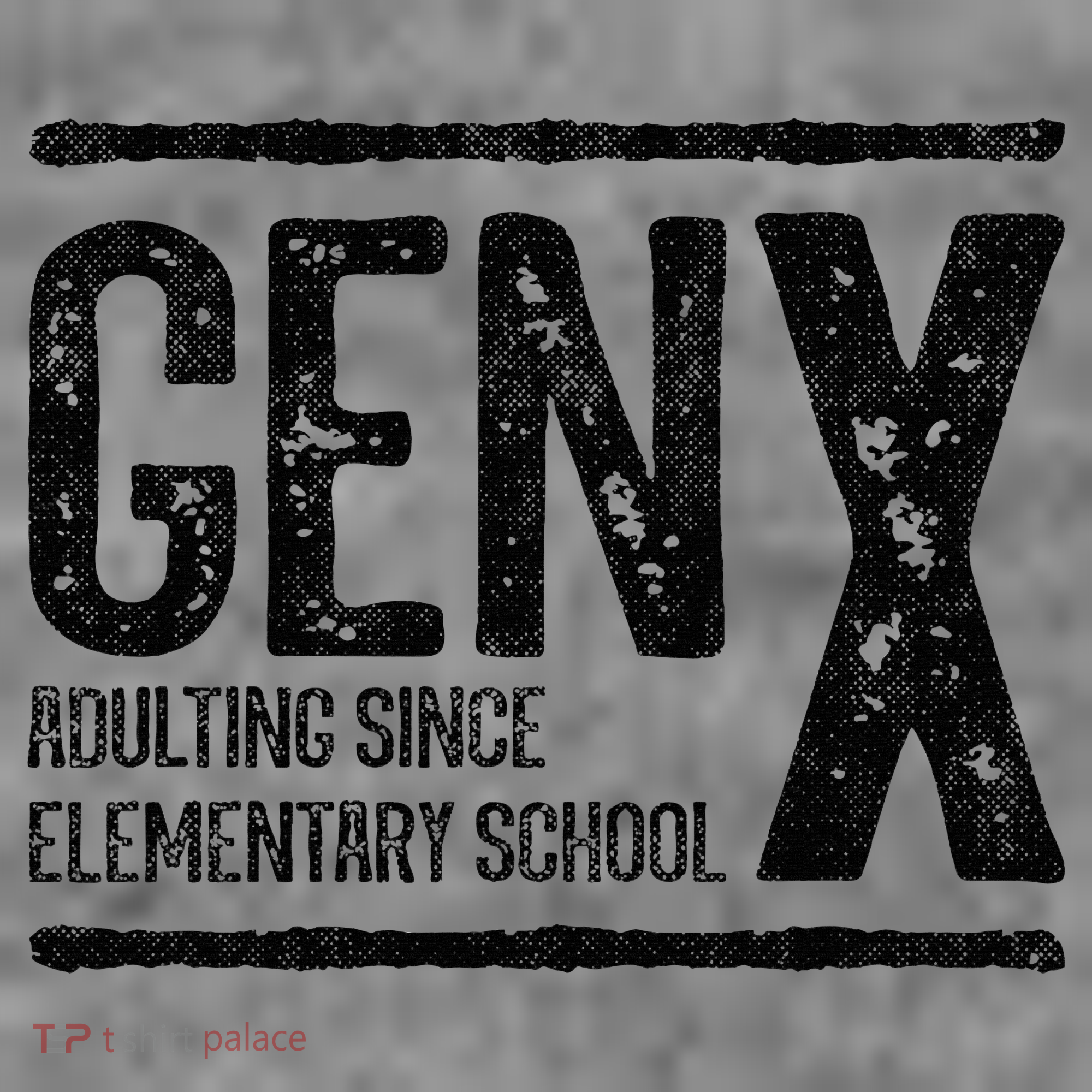Generation X Gen X Adulting Since Elementary School Toddler Hoodie