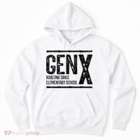 Generation X Gen X Adulting Since Elementary School Hoodie thumb 0