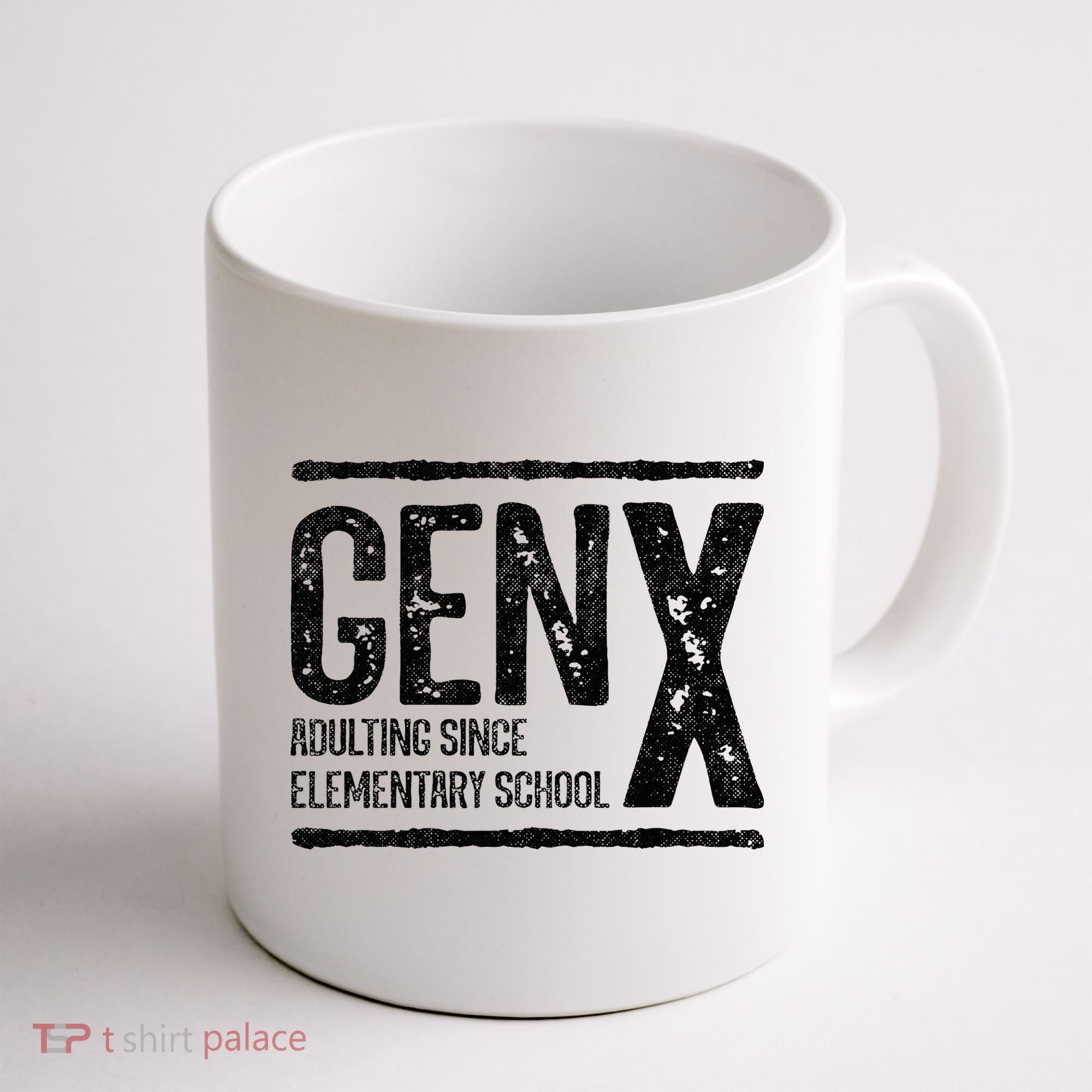 Generation X Gen X Adulting Since Elementary School Coffee Mug