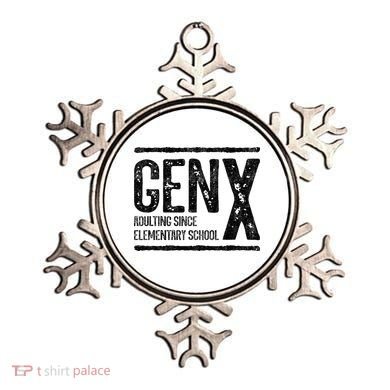 Generation X Gen X Adulting Since Elementary School Ornament