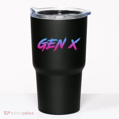 Gen X Generation X Retro Vintage Tumbler