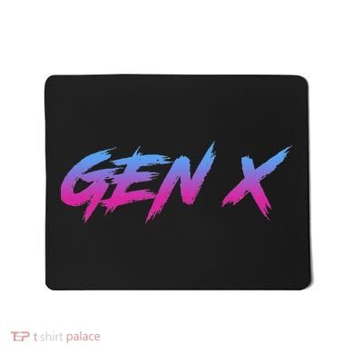 Gen X Generation X Retro Vintage Mousepad