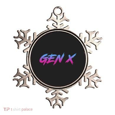 Gen X Generation X Retro Vintage Ornament