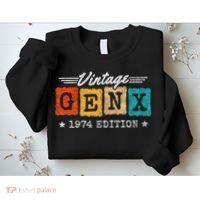 Gen X Generation Gen Xer Born 1974 Gen X 1974 Birthday Sweatshirt thumb 2