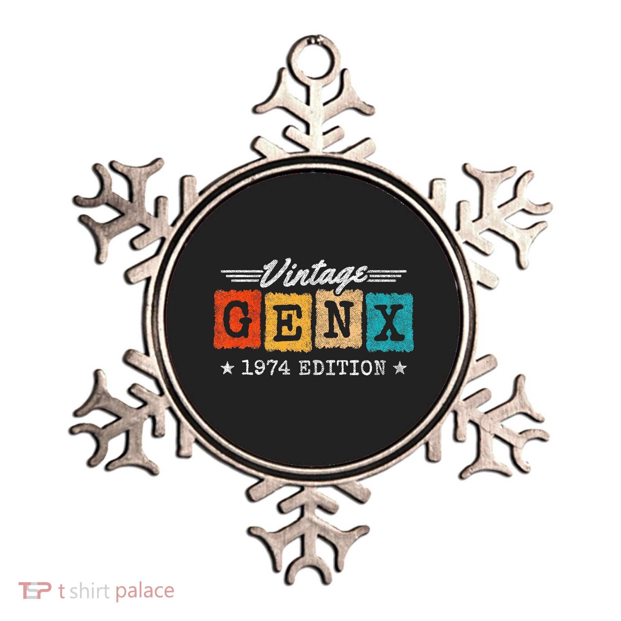 Gen X Generation Gen Xer Born 1974 Gen X 1974 Birthday Ornament