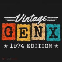 Gen X Generation Gen Xer Born 1974 Gen X 1974 Birthday Visor thumb 3