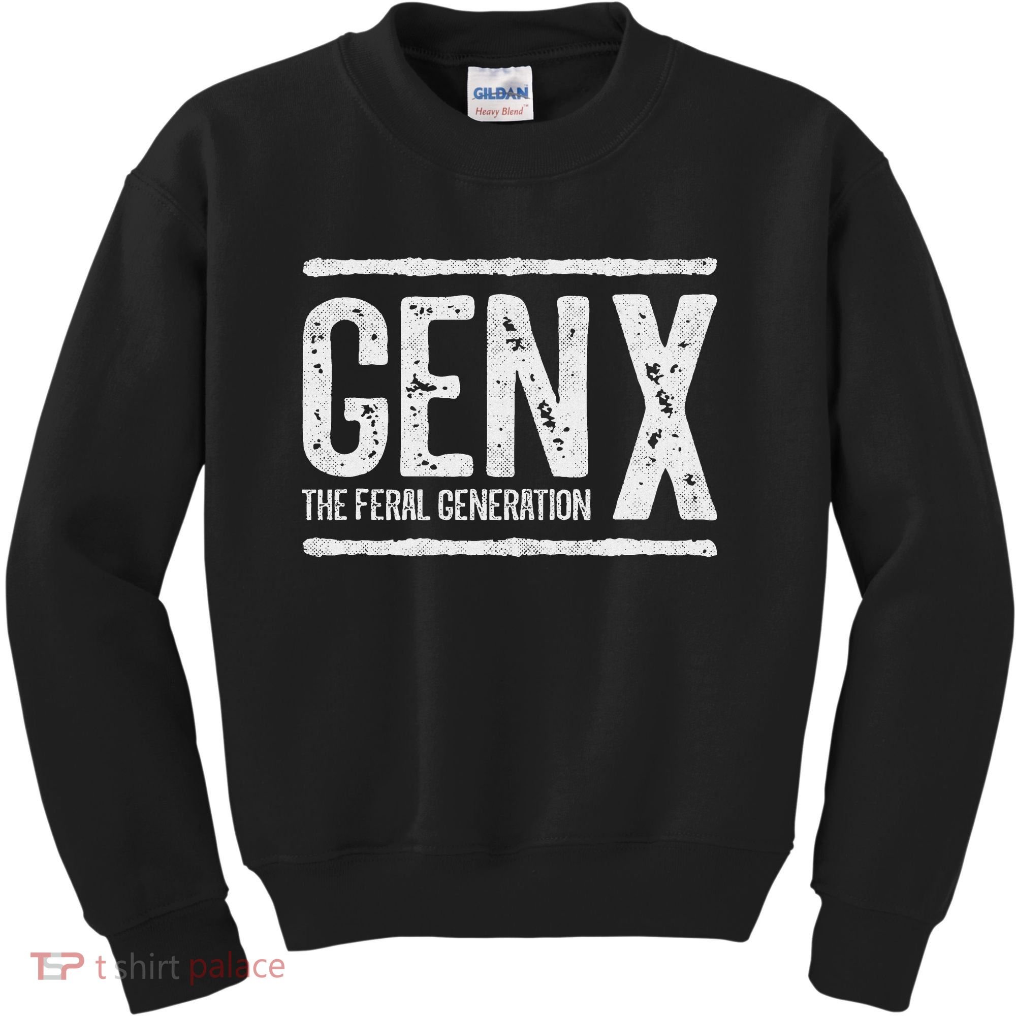 Generation X Gen X The Feral Generation Kids Sweatshirt