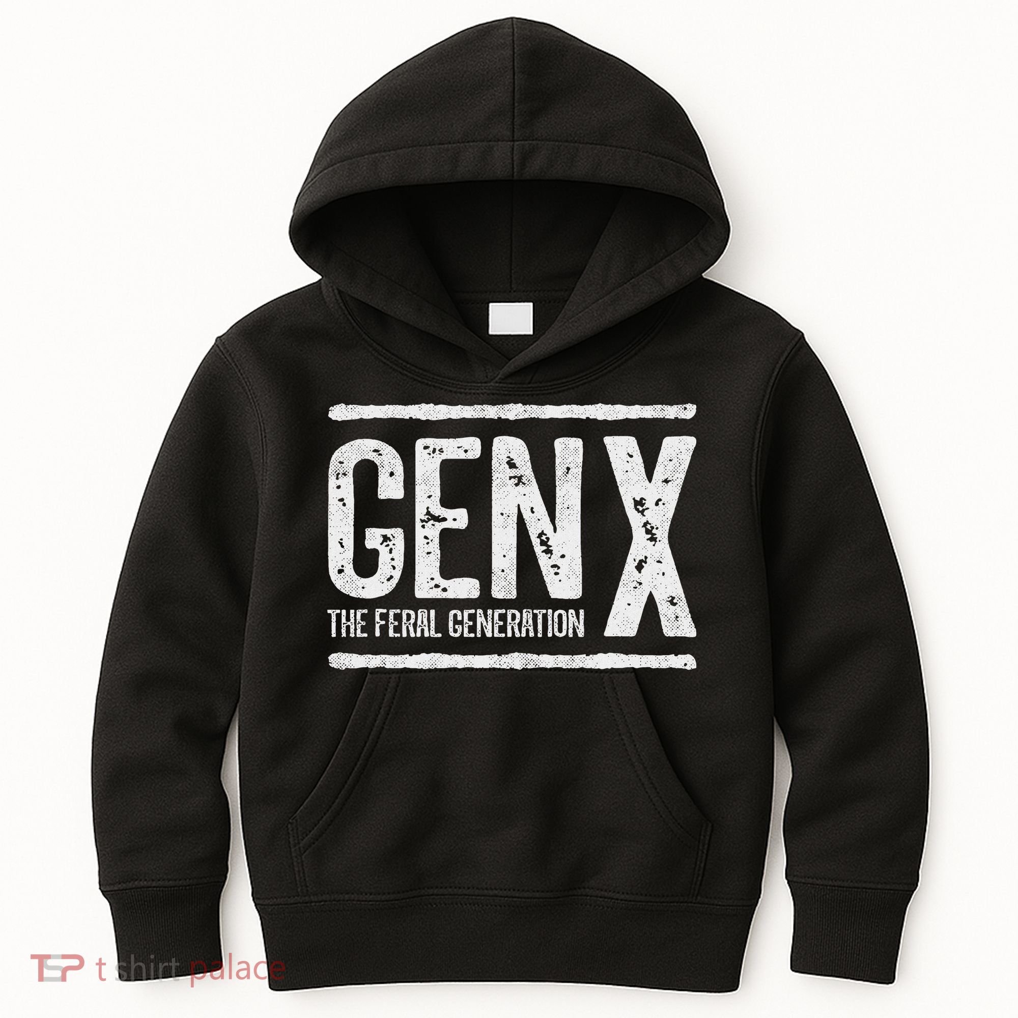 Generation X Gen X The Feral Generation Kids Hoodie