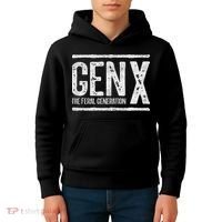 Generation X Gen X The Feral Generation Kids Hoodie thumb 4