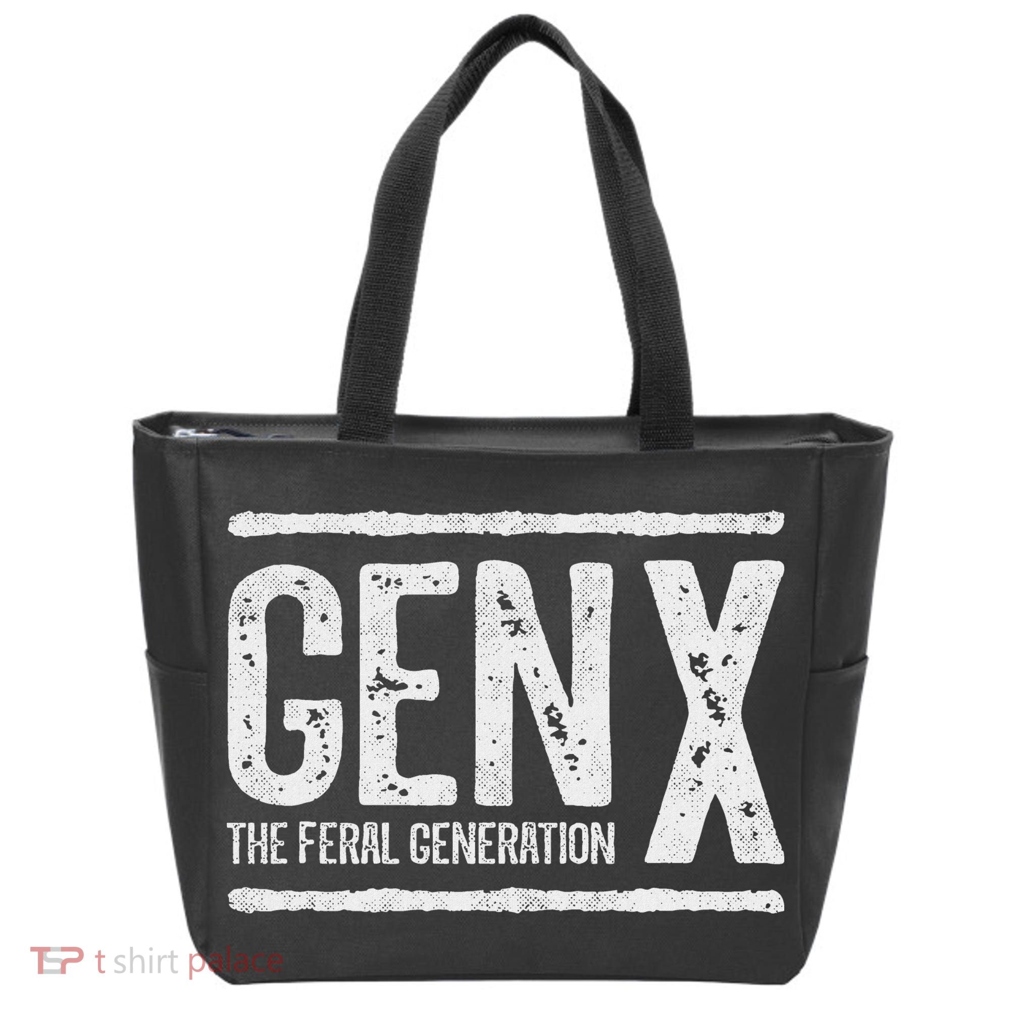 Generation X Gen X The Feral Generation Tote Bag