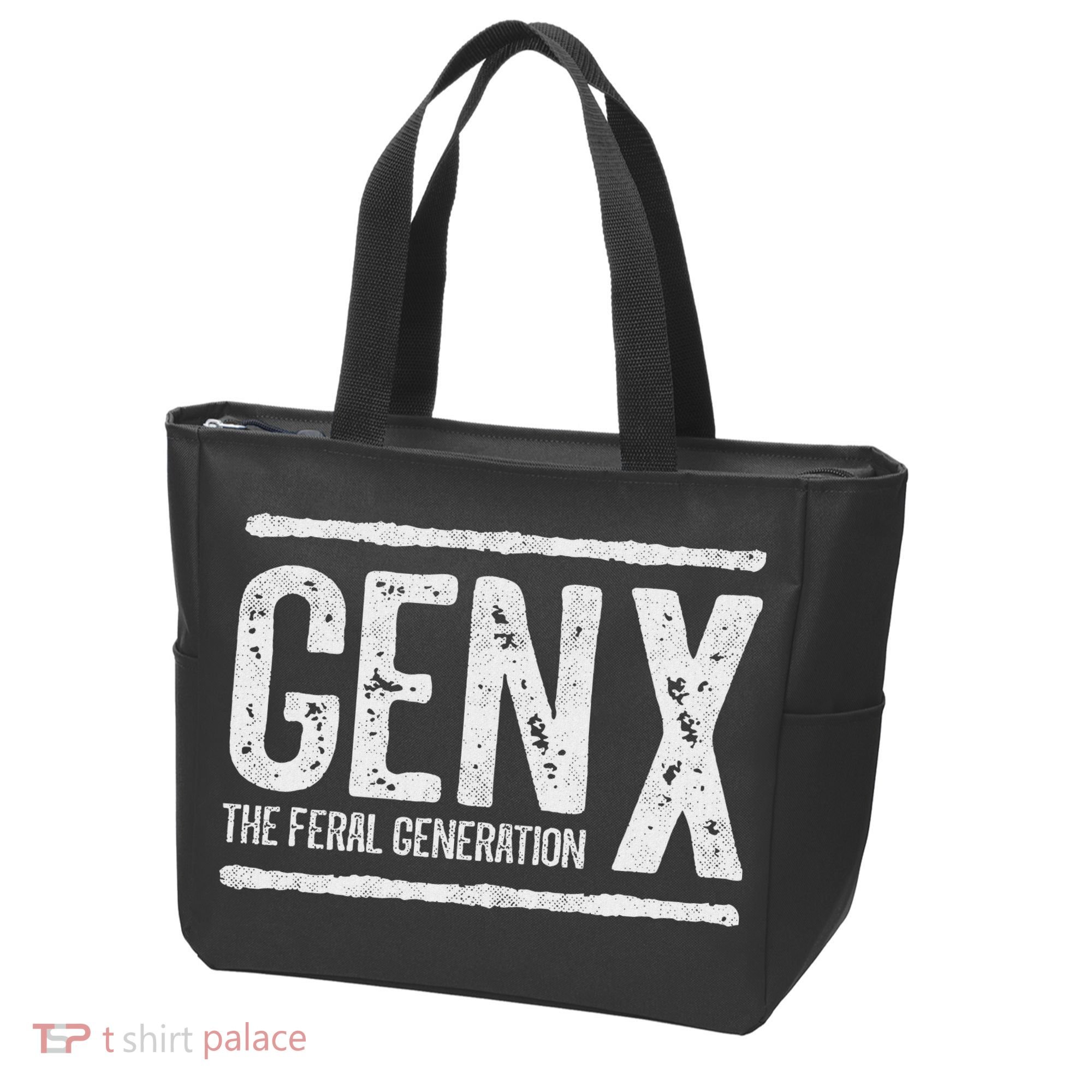 Generation X Gen X The Feral Generation Tote Bag