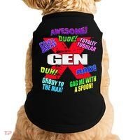 Gen X Jargon Doggie Tank thumb 0