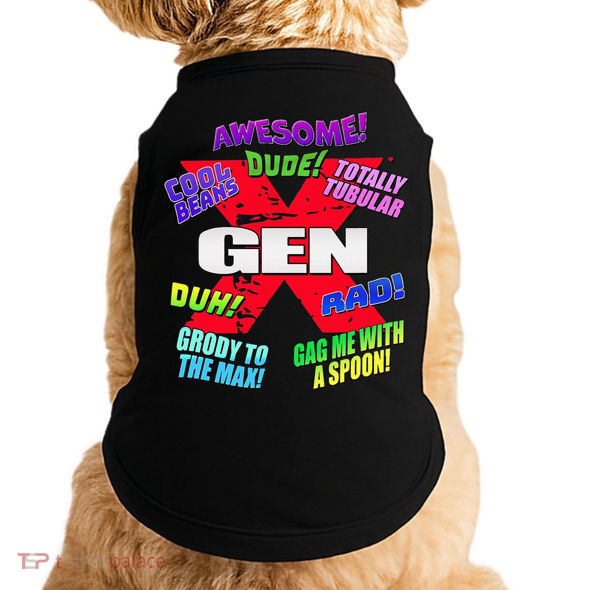 Gen X Jargon Doggie Tank