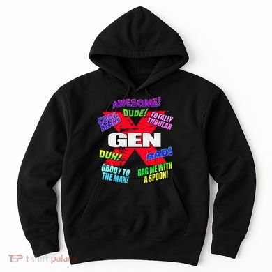 Gen X Jargon Hoodie