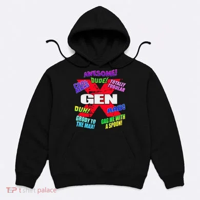 Gen X Jargon Hoodie