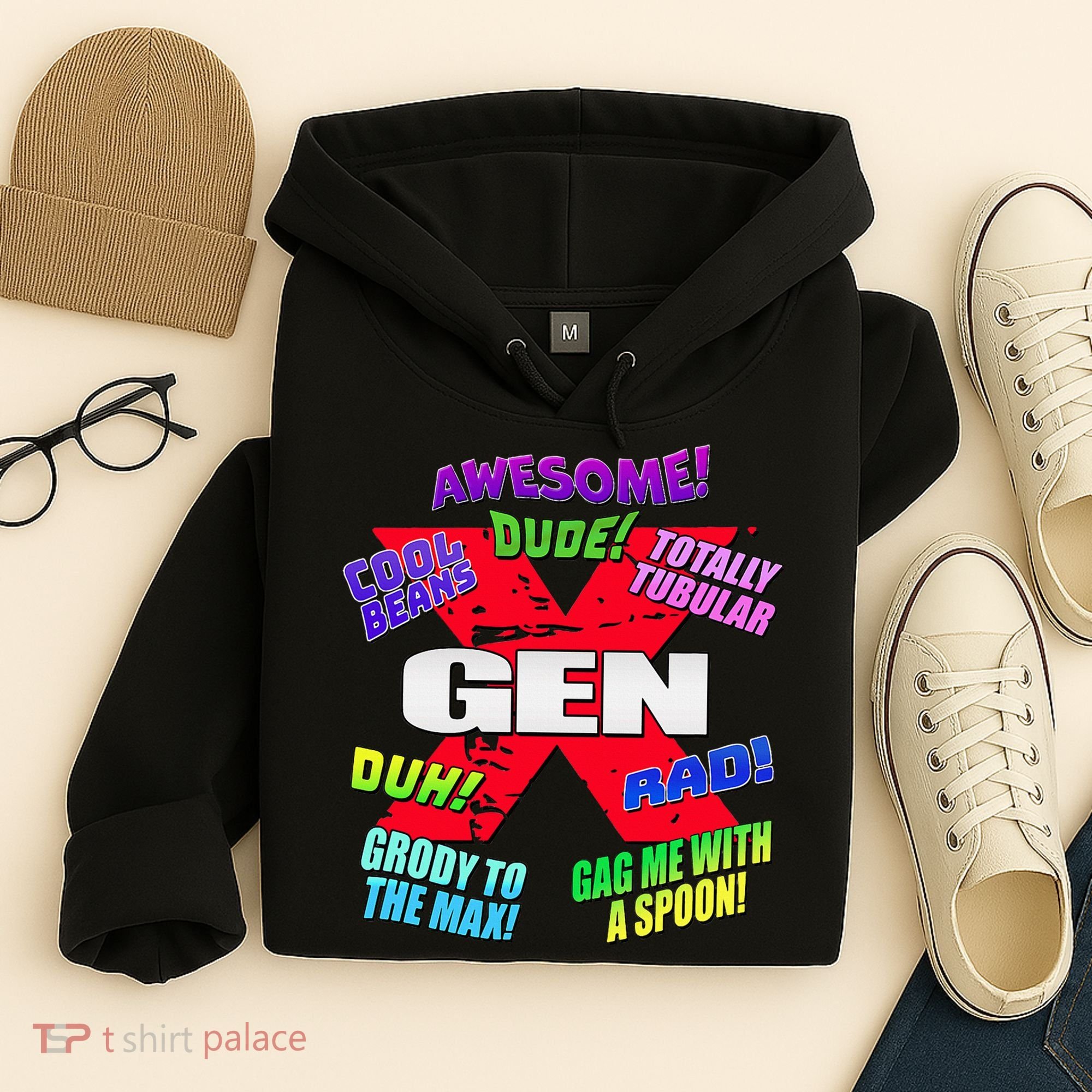 Gen X Jargon Hoodie