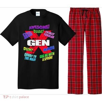 Gen X Jargon Pajama Set