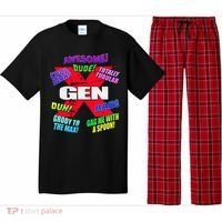 Gen X Jargon Pajama Set thumb 0