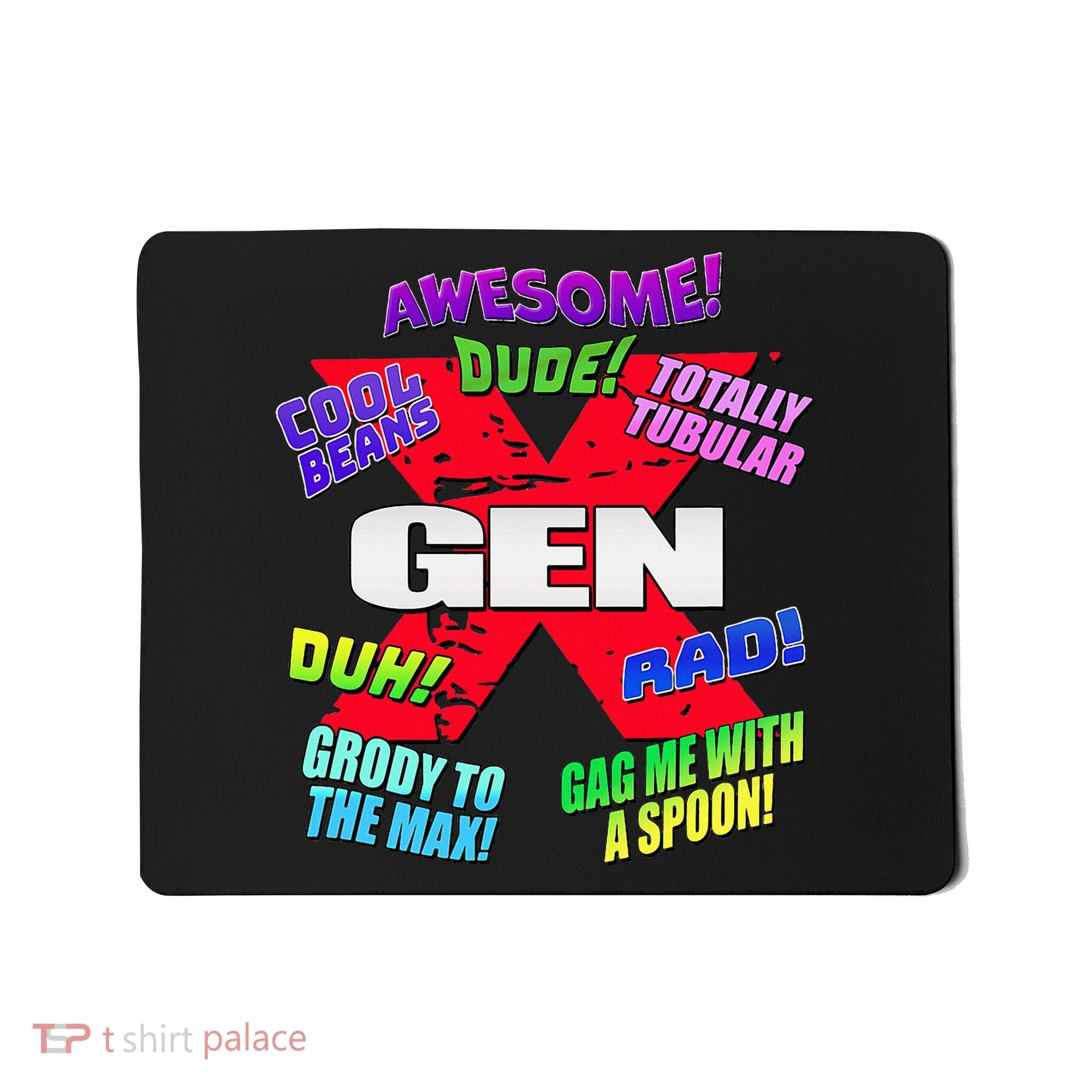 Gen X Jargon Mousepad