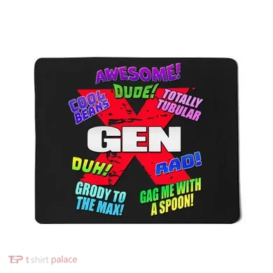 Gen X Jargon Mousepad