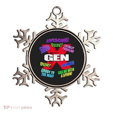 Gen X Jargon Ornament
