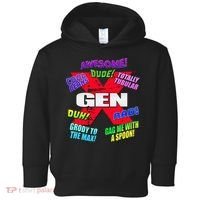 Gen X Jargon Toddler Hoodie thumb 0