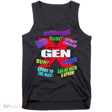 Gen X Jargon Tank Top