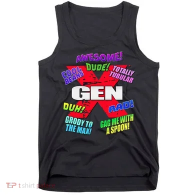 Gen X Jargon Tank Top