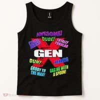 Gen X Jargon Tank Top thumb 2