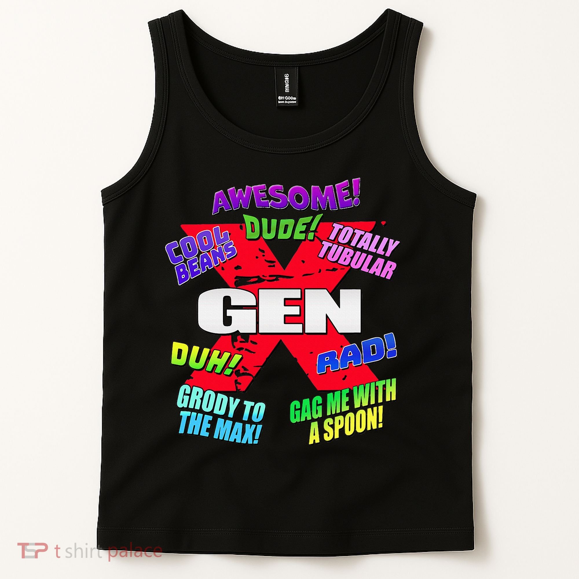 Gen X Jargon Tank Top