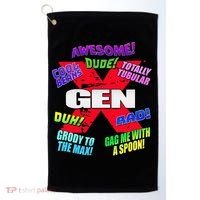 Gen X Jargon Golf Towel thumb 0