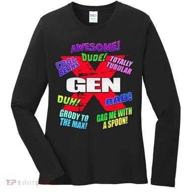 Gen X Jargon Women's Long Sleeve Shirt
