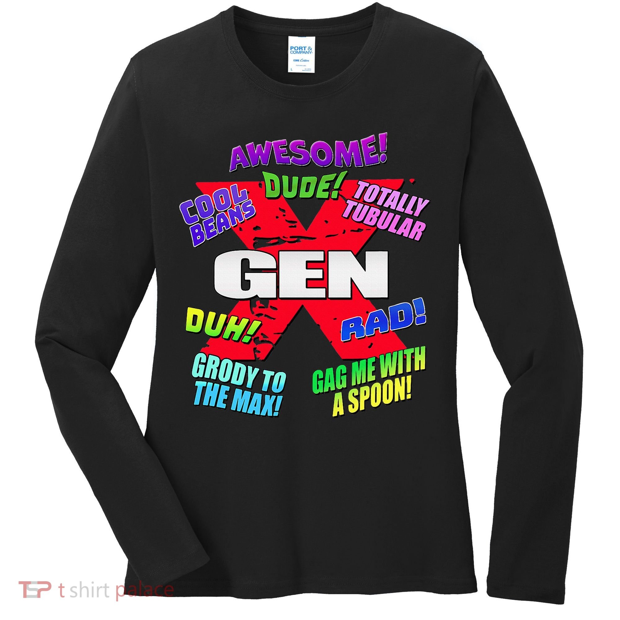Gen X Jargon Women's Long Sleeve Shirt