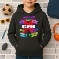 Gen X Jargon Kids Hoodie thumb 2