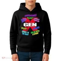 Gen X Jargon Kids Hoodie thumb 4