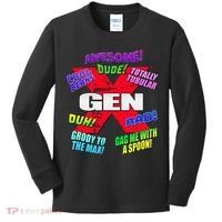 Gen X Jargon Kids Long Sleeve Shirt thumb 0