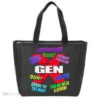 Gen X Jargon Tote Bag thumb 0