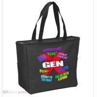 Gen X Jargon Tote Bag thumb 2
