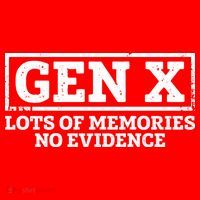 Gen X Lots Of Memories No Evidence Sweatshirt thumb 3