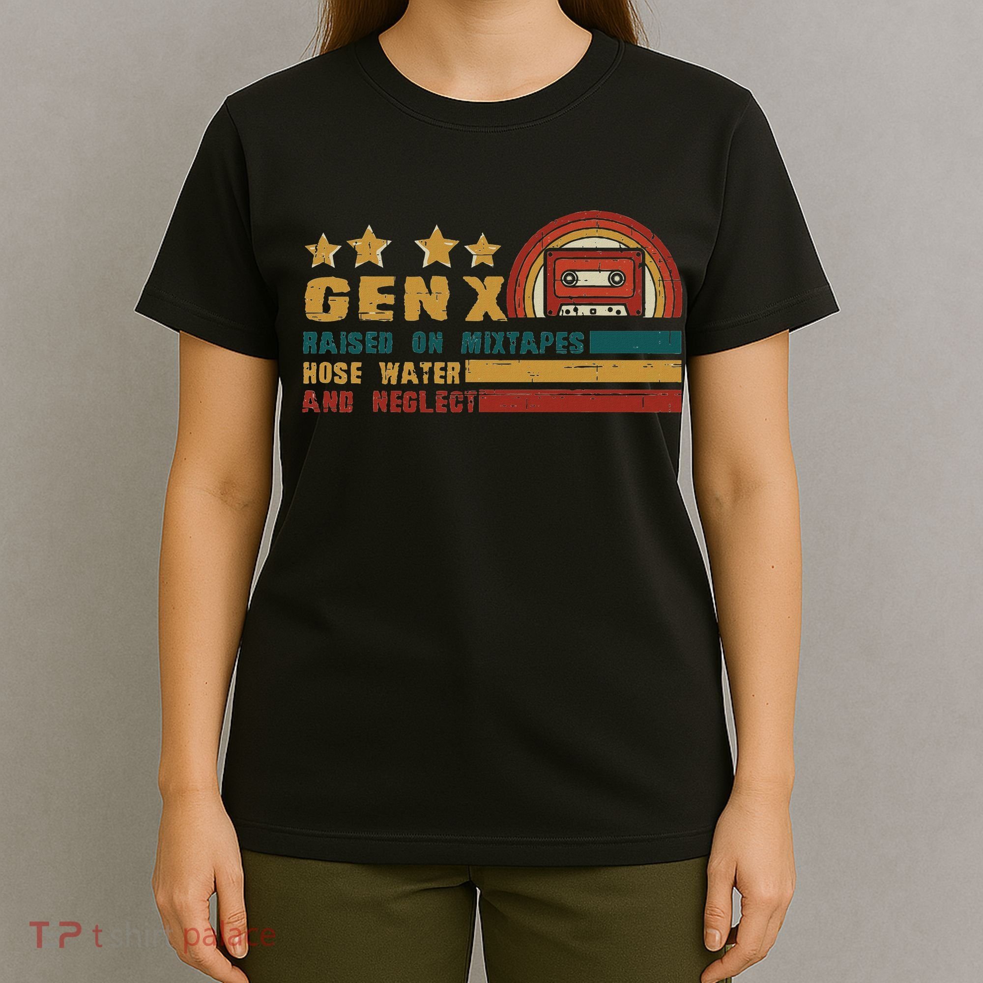 Gen X Nostalgia Raised On Mixtapes And Hose Water T-Shirt