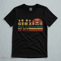 Gen X Nostalgia Raised On Mixtapes And Hose Water T-Shirt thumb 5