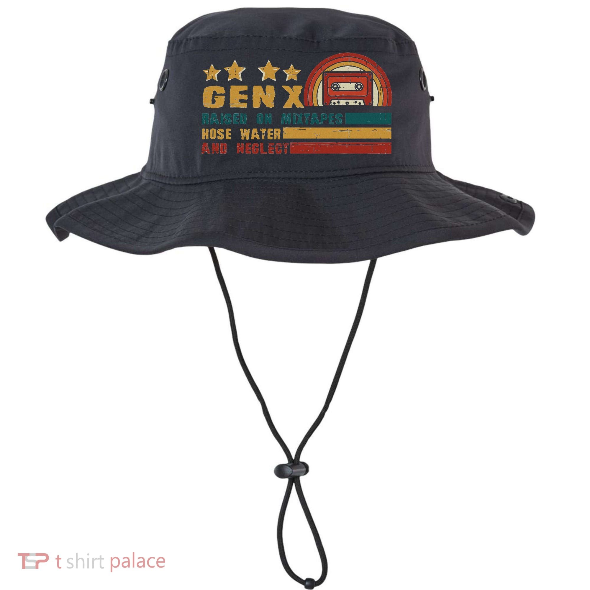 Gen X Nostalgia Raised On Mixtapes And Hose Water Bucket Hat