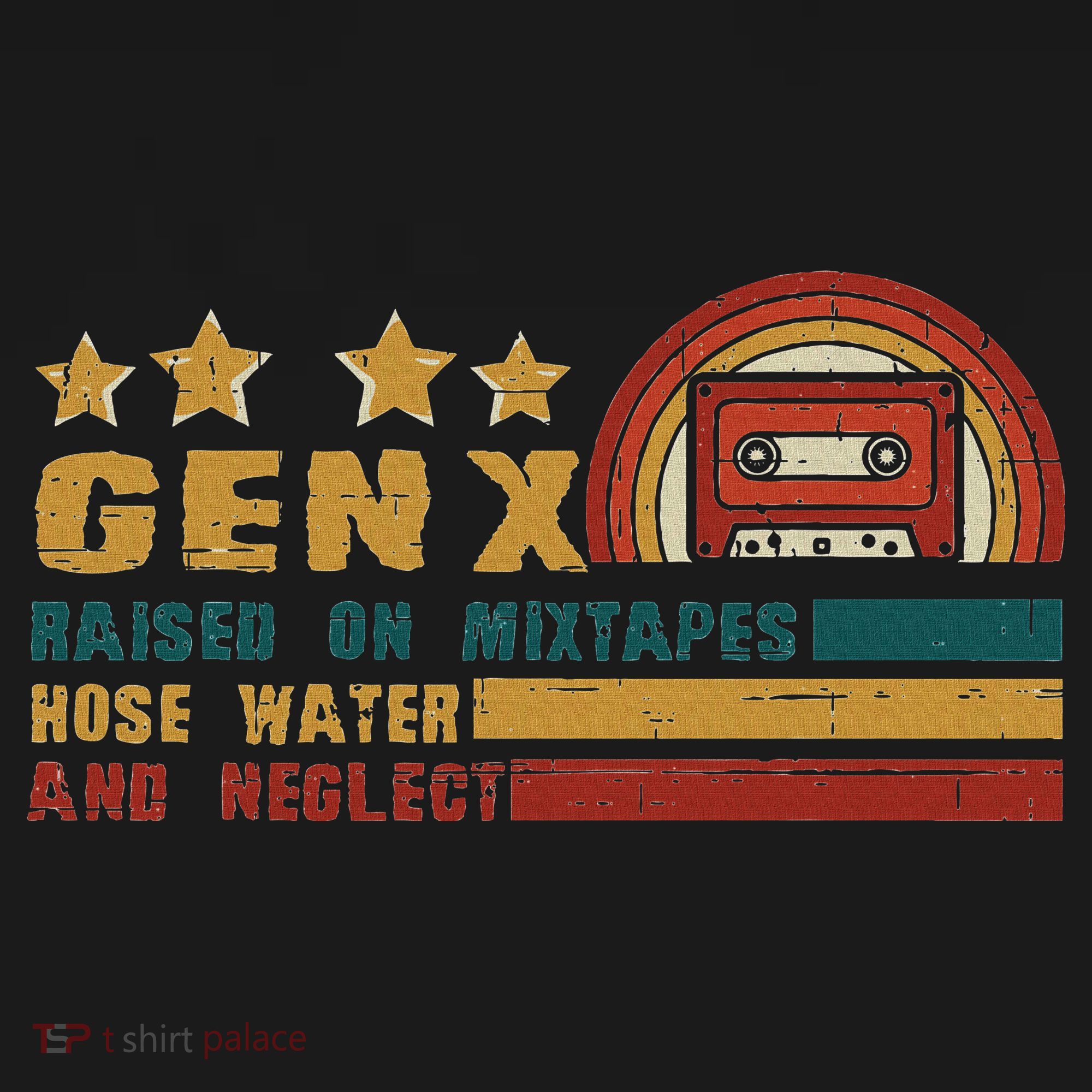 Gen X Nostalgia Raised On Mixtapes And Hose Water Women's Hoodie