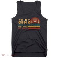 Gen X Nostalgia Raised On Mixtapes And Hose Water Tank Top thumb 0