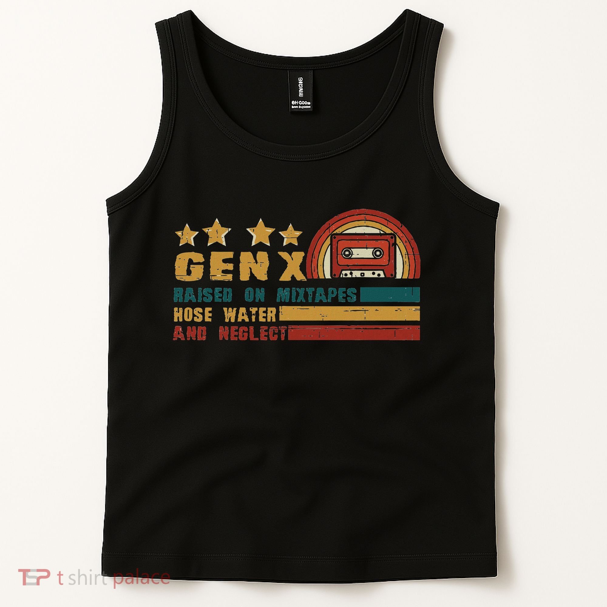 Gen X Nostalgia Raised On Mixtapes And Hose Water Tank Top