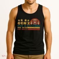 Gen X Nostalgia Raised On Mixtapes And Hose Water Tank Top thumb 3