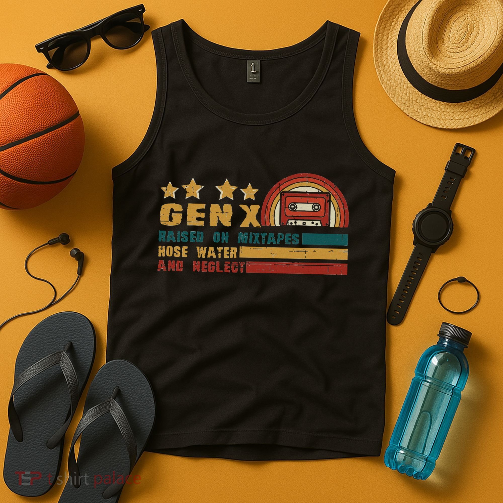 Gen X Nostalgia Raised On Mixtapes And Hose Water Tank Top