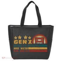 Gen X Nostalgia Raised On Mixtapes And Hose Water Tote Bag thumb 0