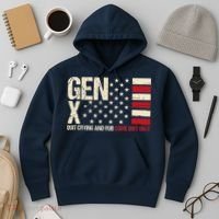 Gen X Quit Crying And Rub Some Dirt On It Hoodie thumb 3