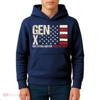 Gen X Quit Crying And Rub Some Dirt On It Kids Hoodie thumb 4